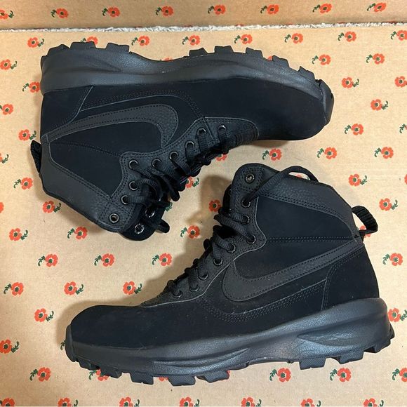 Nike Manoadome Men's Boot Hiking Trail Sneaker Shoe Limited Black 844358-003 8 - Picture 8 of 9